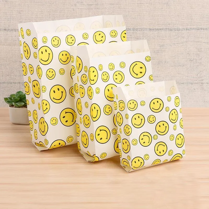 1000PCS Oil-proof Takeaway Paper Bags for Premium Takeout Supply