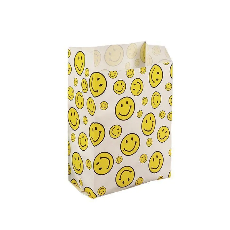 1000PCS Oil-proof Takeaway Paper Bags for Premium Takeout Supply