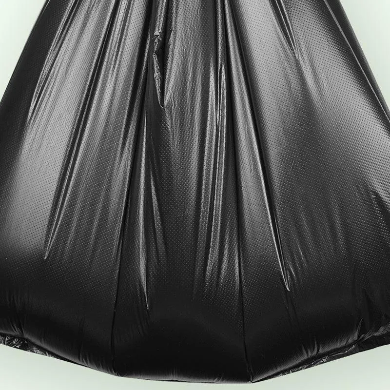 100Pcs Heavy-Duty Black Bin Bags - Durable Waste Refuse Sacks