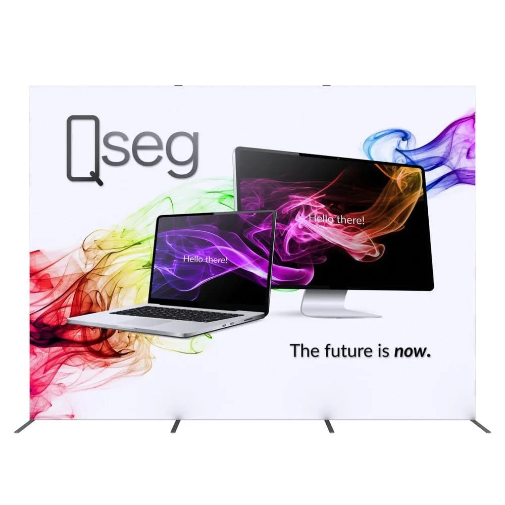9.84 x 7.4ft. QSEG Quick Wall Display