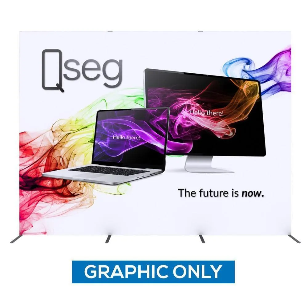 9.84 x 7.4ft. QSEG Quick Wall Display