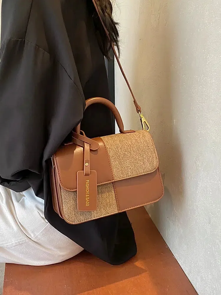 Adjustable Strap Small Square Bag