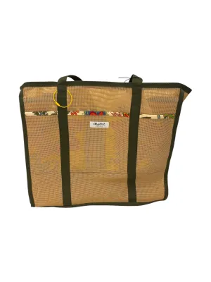 ARLENE MORILLO- Versa Talega Reversible Tote- Floral / Dark Green