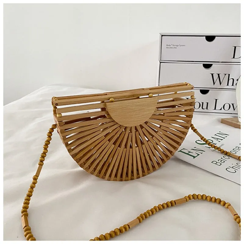 Bamboo Woven Handbags