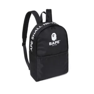 Bape Black Backpack