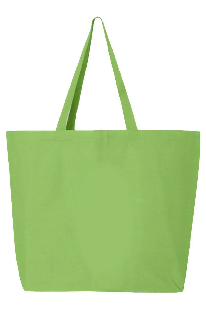 Blooming Bunny Canvas Jumbo Tote