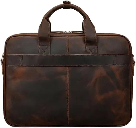 Brown Leather Executive Briefcase