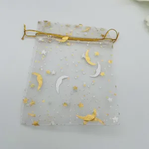 BT111. 3"X 4.5" Organza Bags 25 pc.