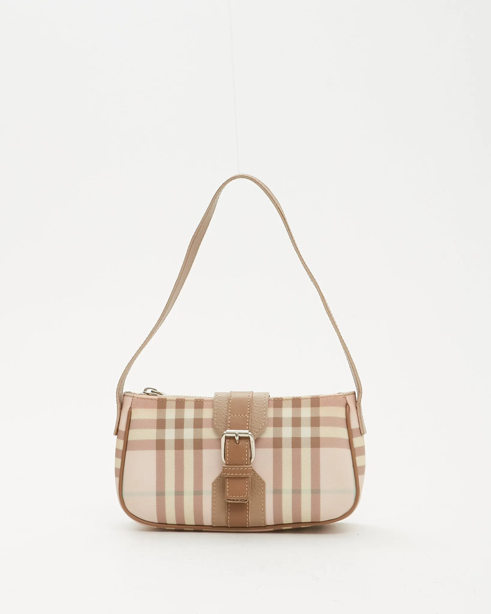 Burberry Pink Nova Check Shoulder Bag