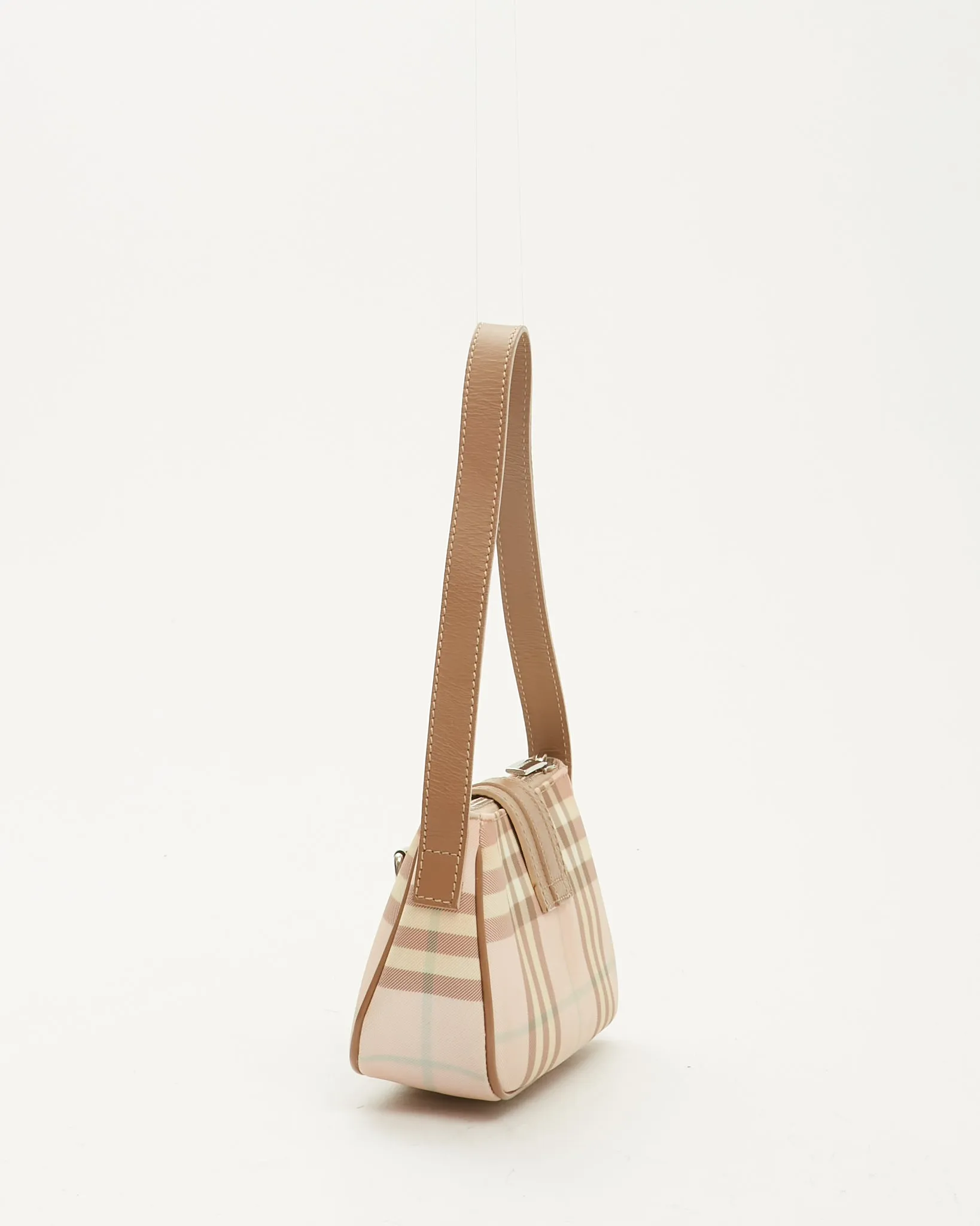 Burberry Pink Nova Check Shoulder Bag