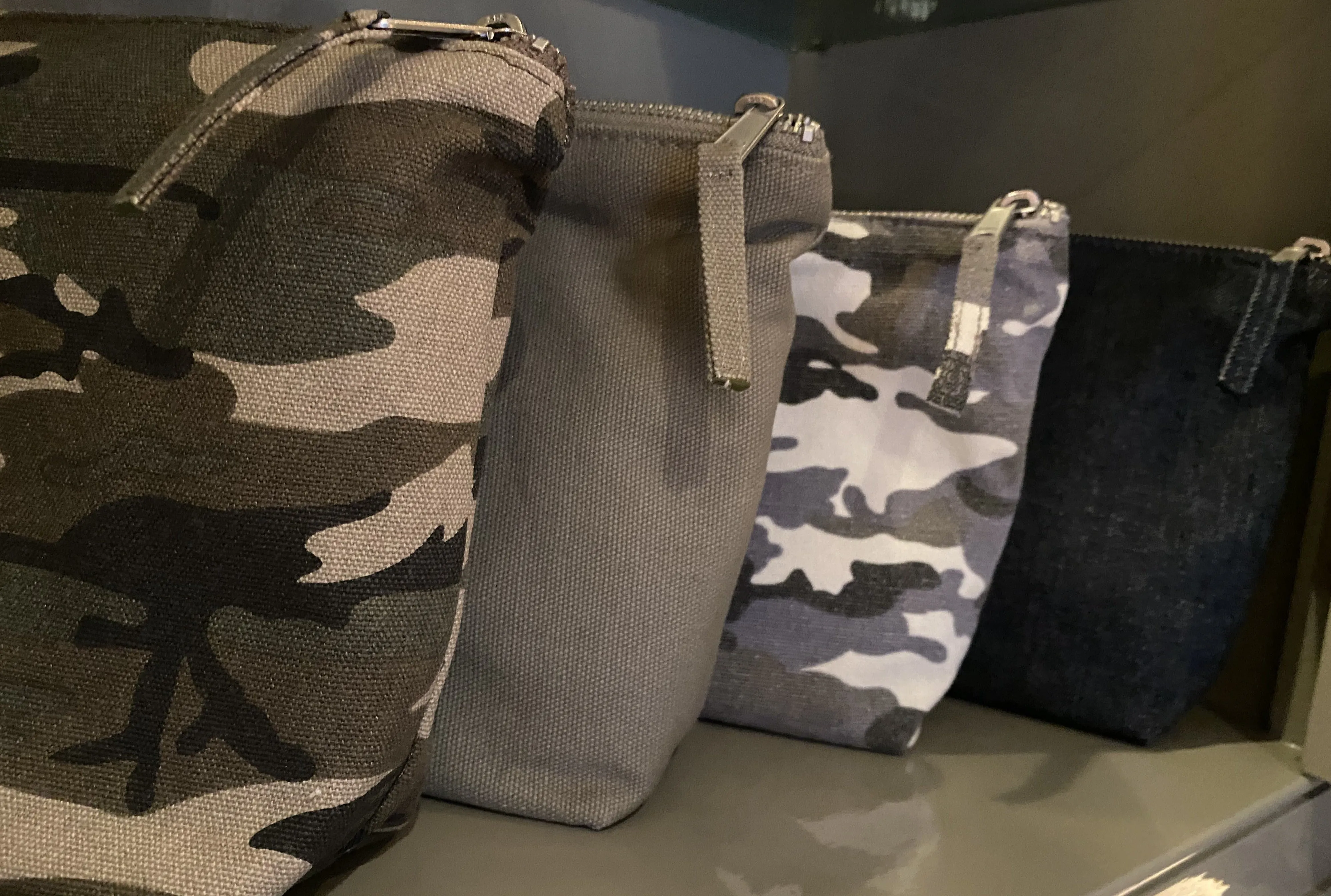 Camo Canvas Pouch