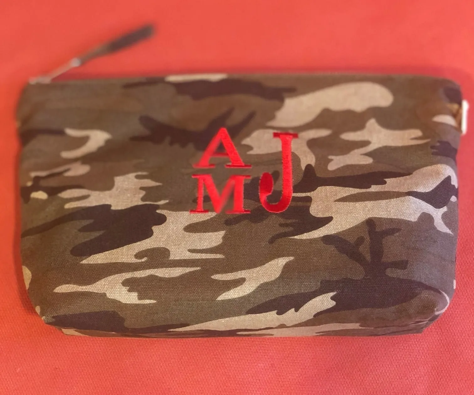 Camo Canvas Pouch