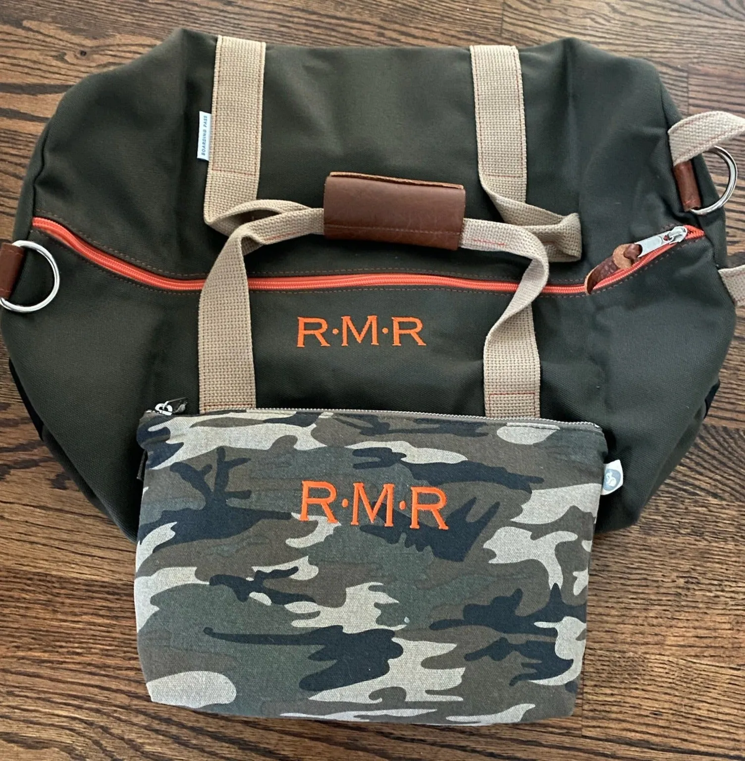 Camo Canvas Pouch