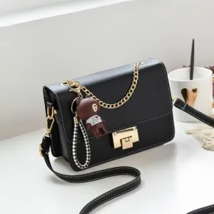 Casual fashion design chain girl messenger bag