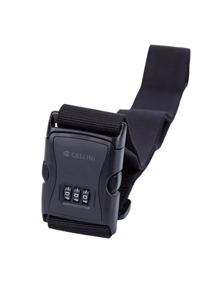 Cellini Accessories Luggage Strap Combo Lock 330055