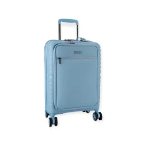 Cellini Bizlite Soft Front Trolley  Carry on Business Case Azure