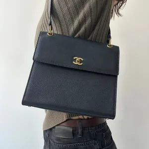 Chanel Black Caviar Shoulder Bag