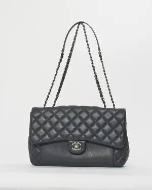 Chanel Black Lambskin Flap Bag SHW