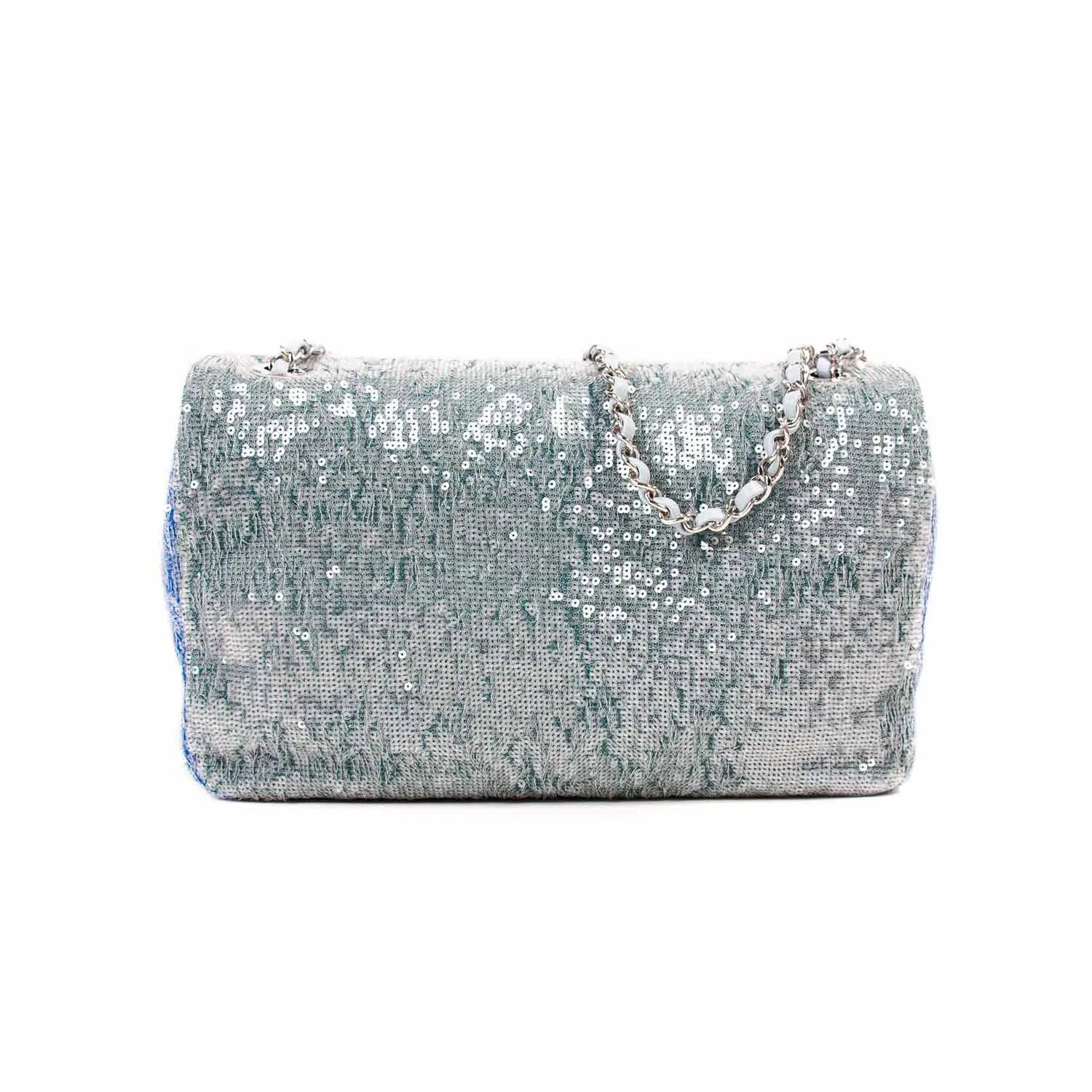 Chanel Medium Waterfall Sequin Flap Bag