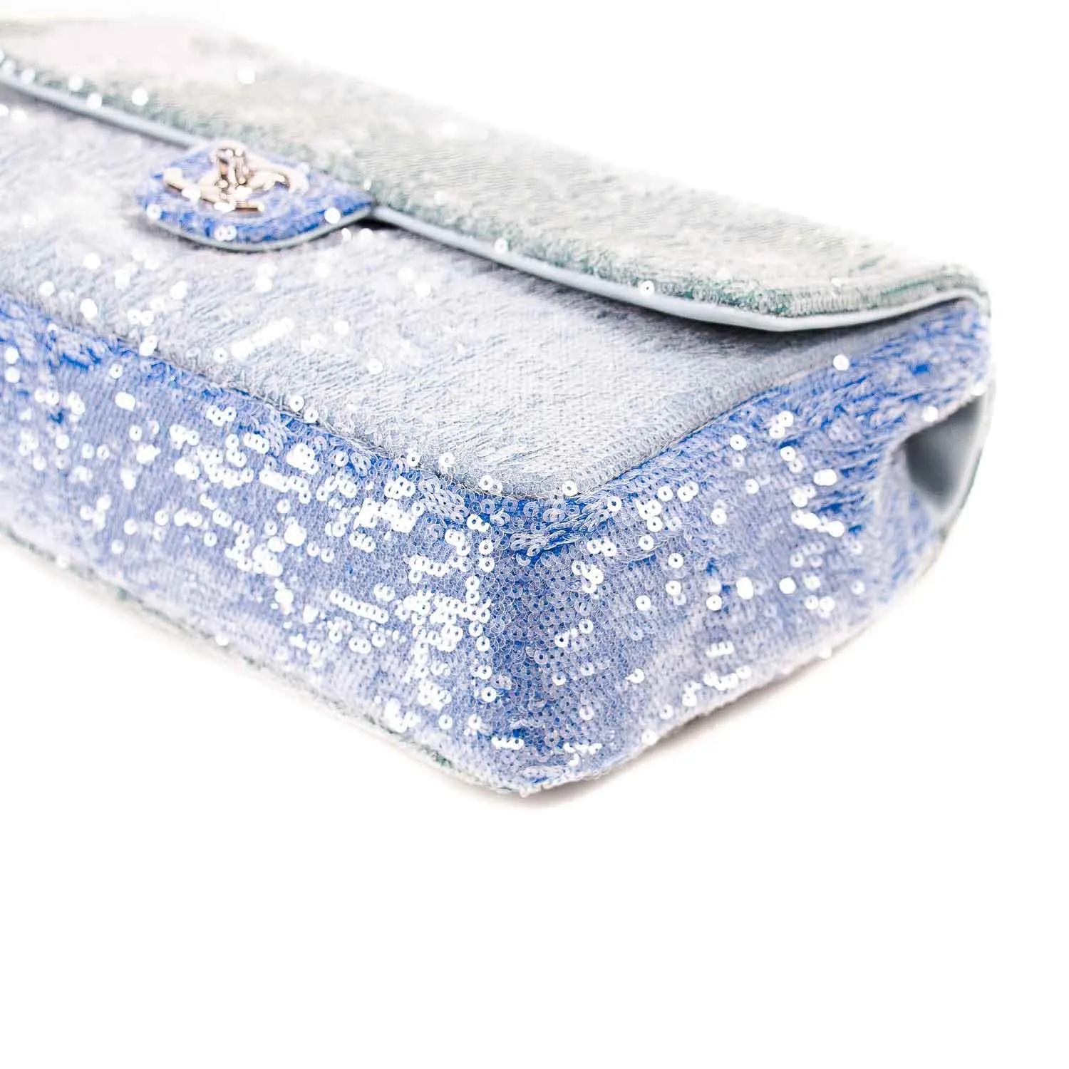 Chanel Medium Waterfall Sequin Flap Bag