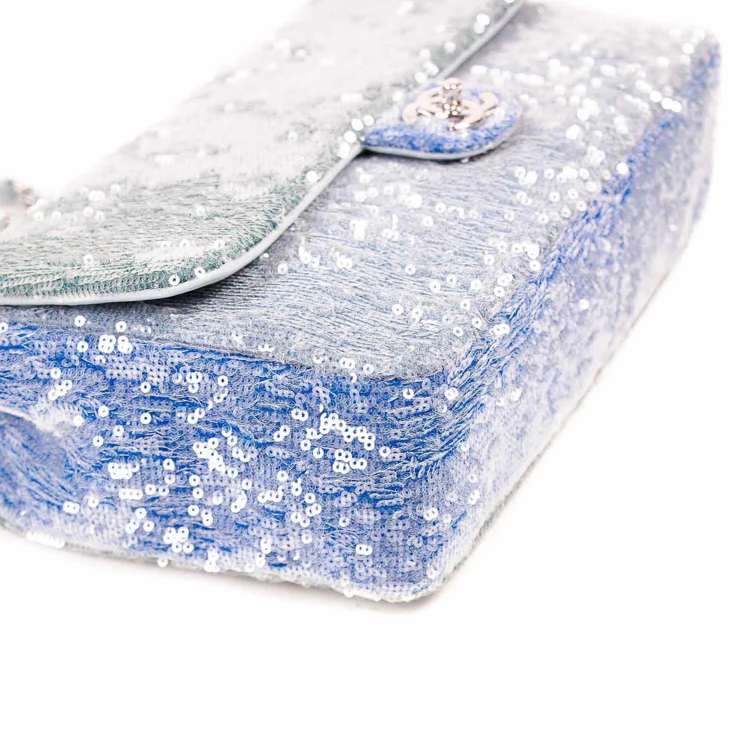 Chanel Medium Waterfall Sequin Flap Bag