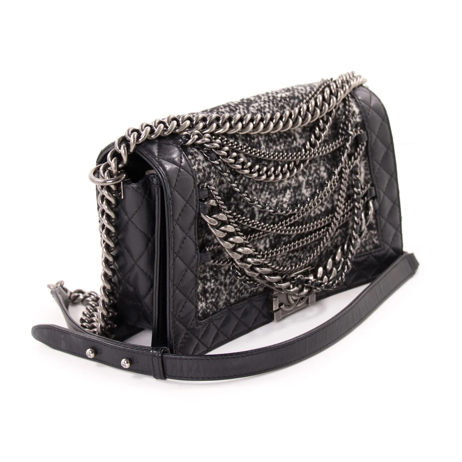 Chanel New Medium Enchained Boy Flap Bag