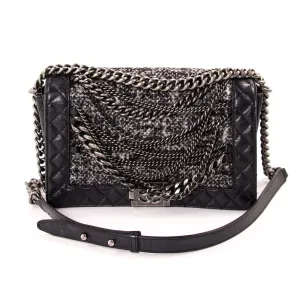 Chanel New Medium Enchained Boy Flap Bag