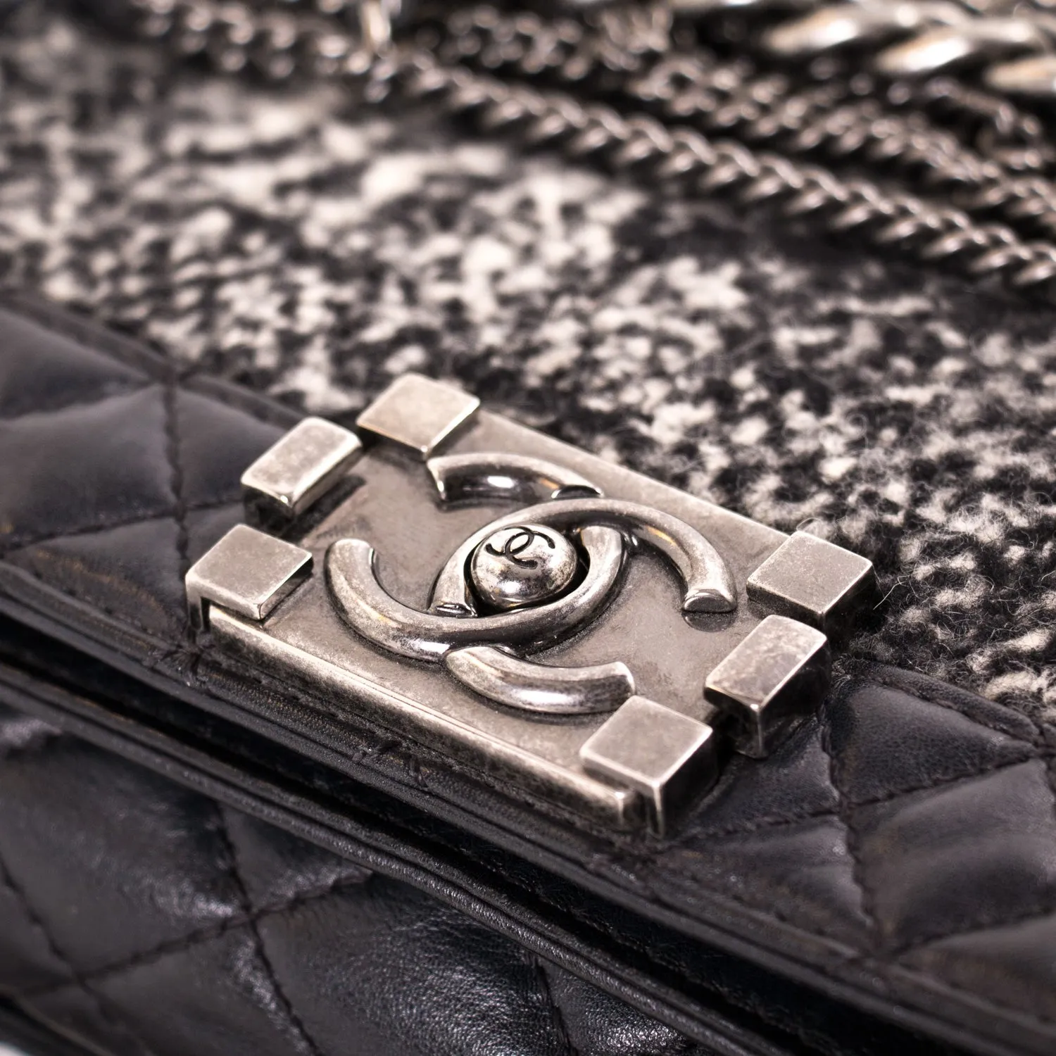 Chanel New Medium Enchained Boy Flap Bag