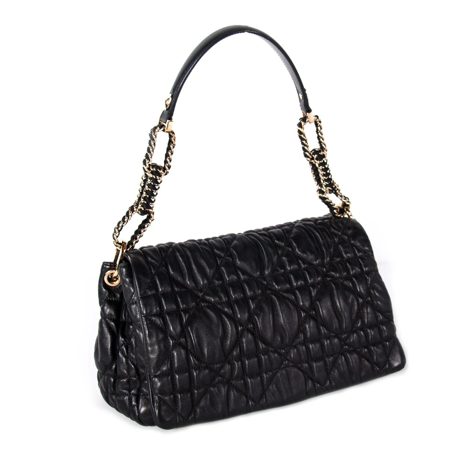 Christian Dior Delices Gaufre Medium Flap Bag