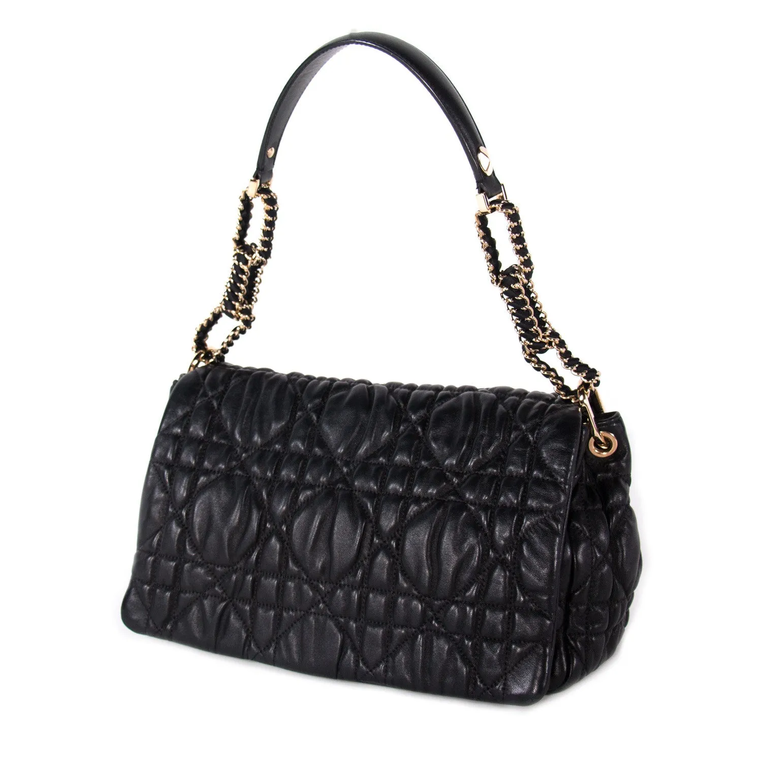 Christian Dior Delices Gaufre Medium Flap Bag