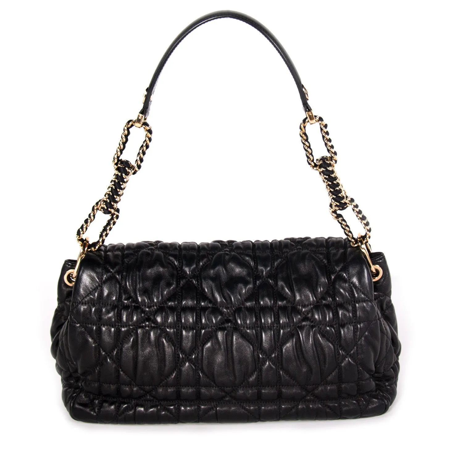 Christian Dior Delices Gaufre Medium Flap Bag