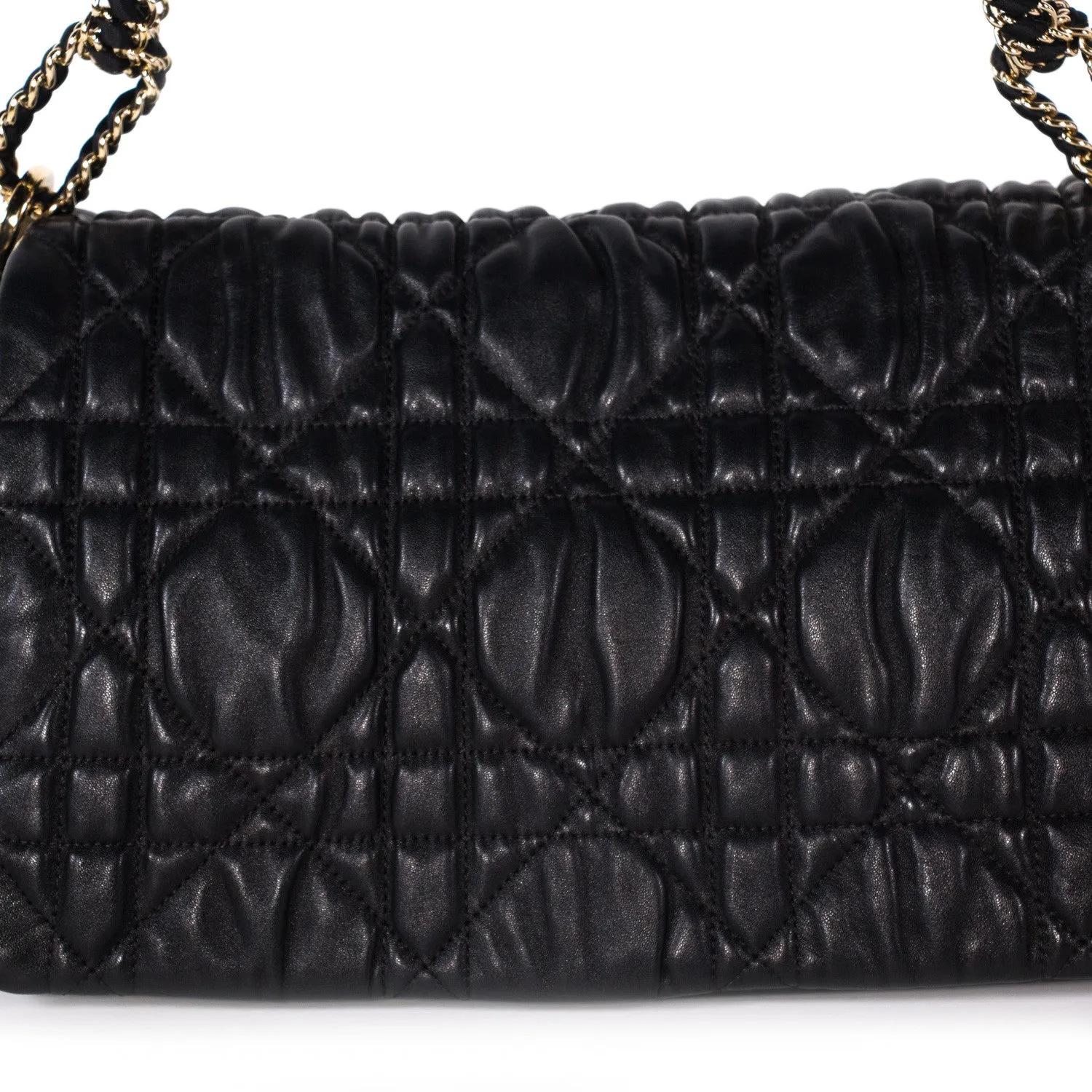 Christian Dior Delices Gaufre Medium Flap Bag
