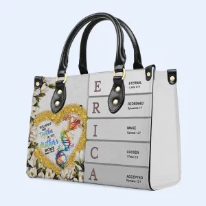 CHRISTIANARTBAG Handbags, Personalized Leather Handbags - Custom Name and Image – Uncover the sacred meaning of your name - Gifts for Women, CABLTB01020425