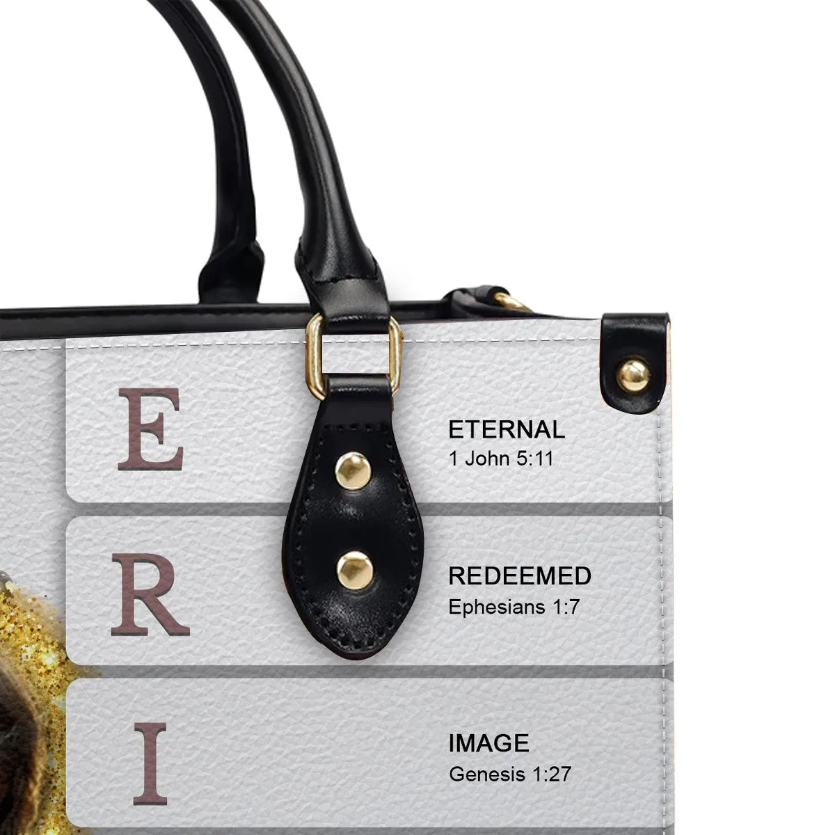 CHRISTIANARTBAG Handbags, Personalized Leather Handbags - Custom Name and Image – Uncover the sacred meaning of your name - Gifts for Women, CABLTB01020425