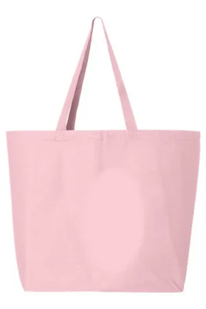 Classic Christmas Time Canvas Jumbo Tote