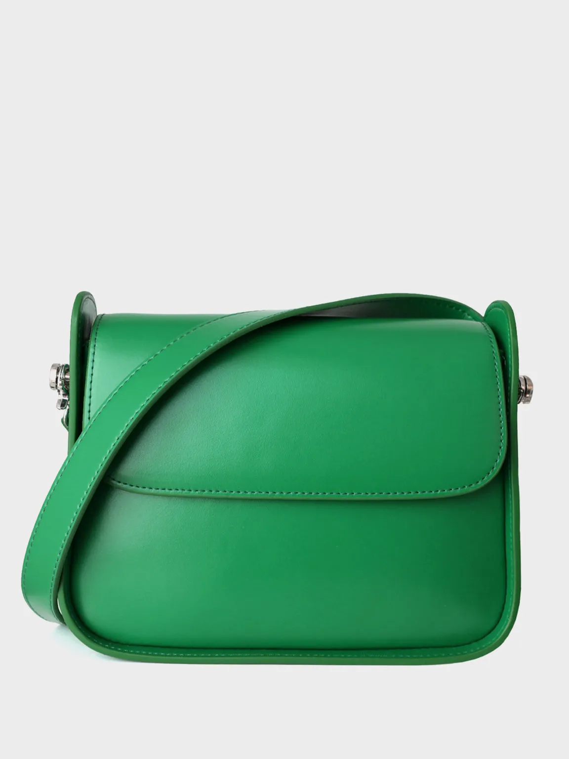 Classic Square Shoulder Bag Flap Top Leather Satchel Bag Box Tote Bag