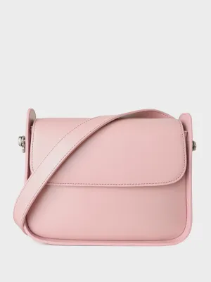 Classic Square Shoulder Bag Flap Top Leather Satchel Bag Box Tote Bag