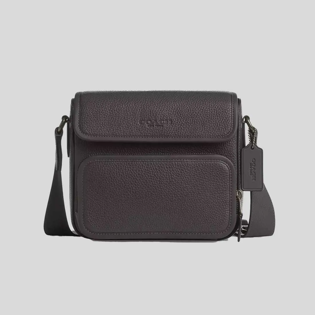 COACH Sullivan Flap Crossbody Bag Graphite RB-CY800