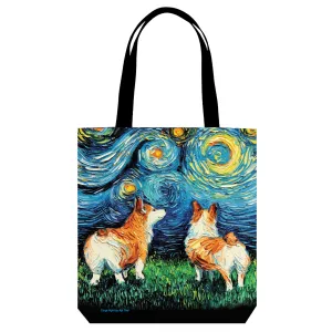 Corgi Night Tote Bags (Pack of 50)