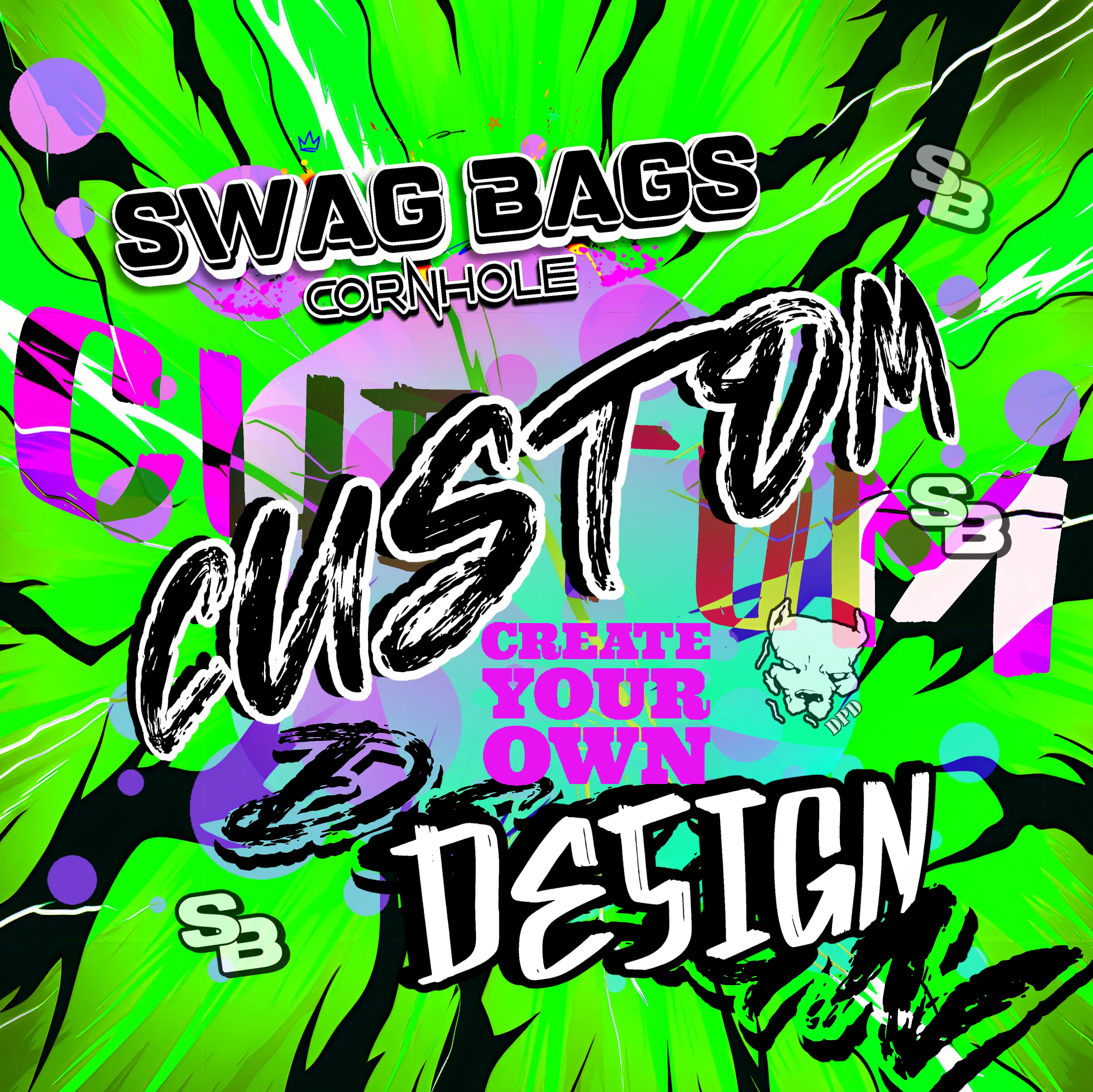 CUSTOM SHAZAM! BAGS - CREATE YOUR OWN!