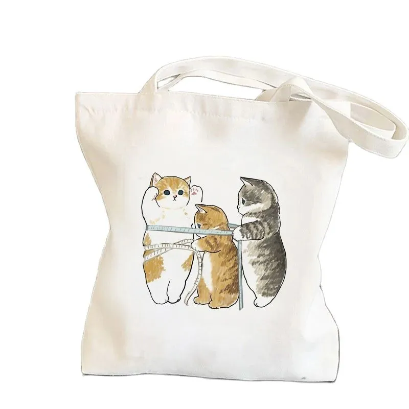 Cute Cat Shark Tote Bag