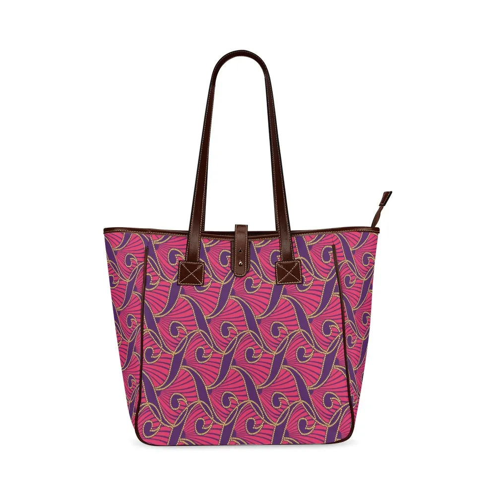 Damola African Print Classic Tote Bag