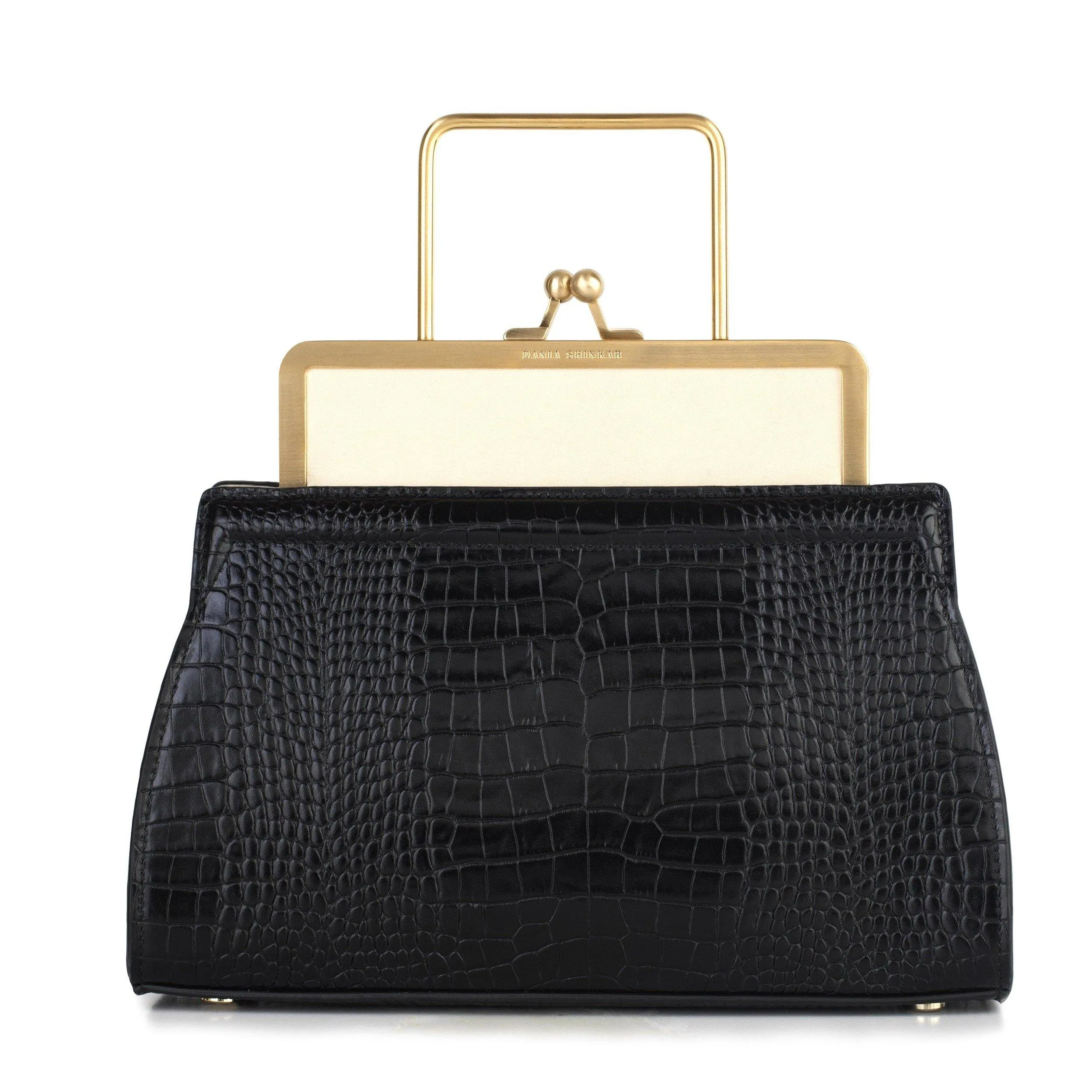 DANA BEIGE AND BLACK BAG