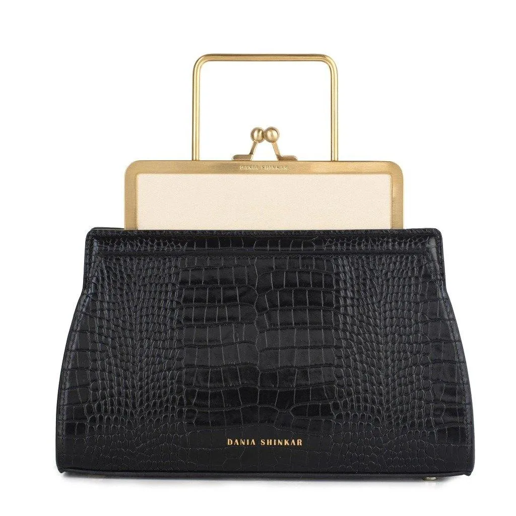 DANA BEIGE AND BLACK BAG