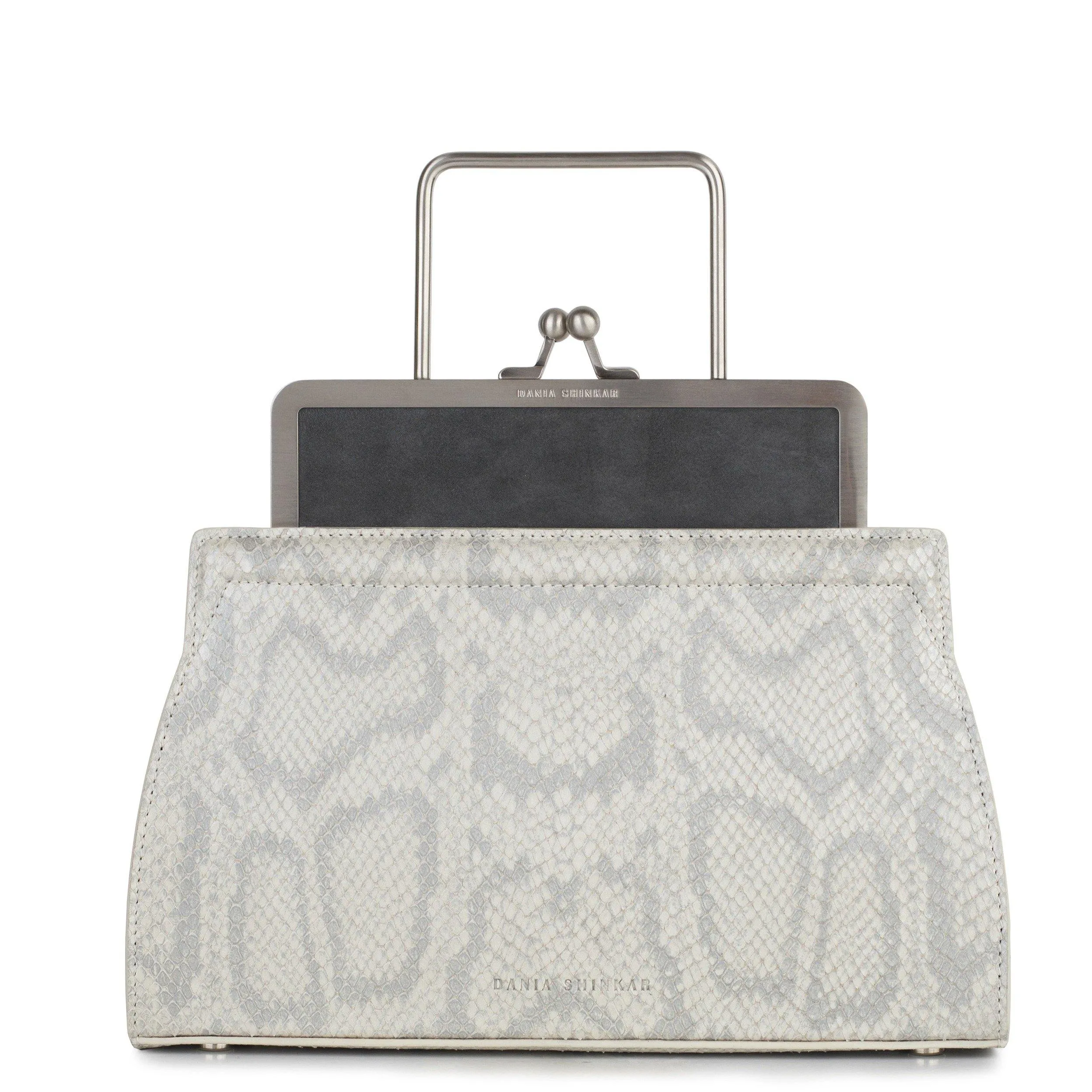 DANA GREY AND WHITE BAG
