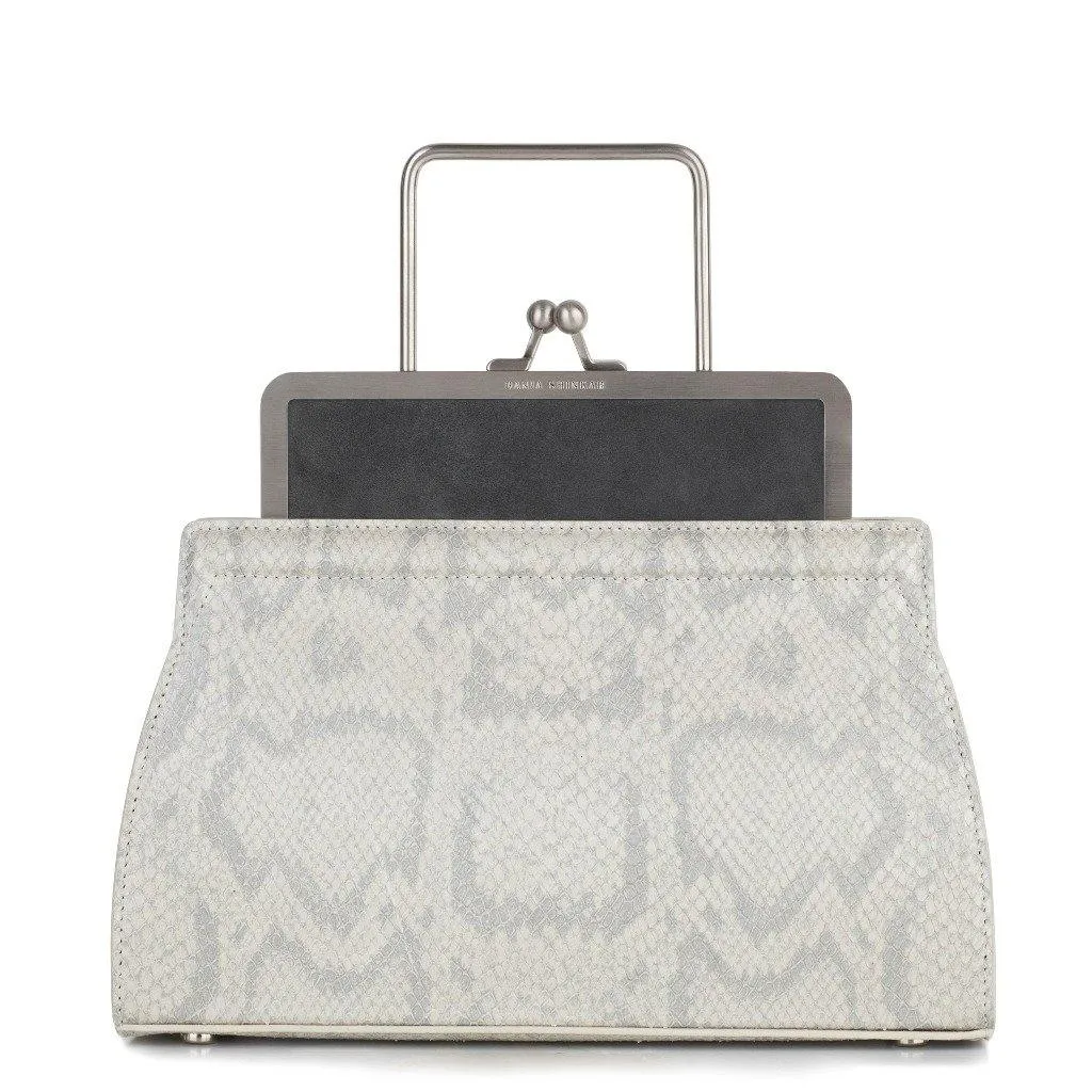 DANA GREY AND WHITE BAG