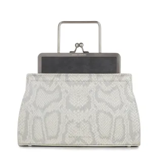DANA GREY AND WHITE BAG
