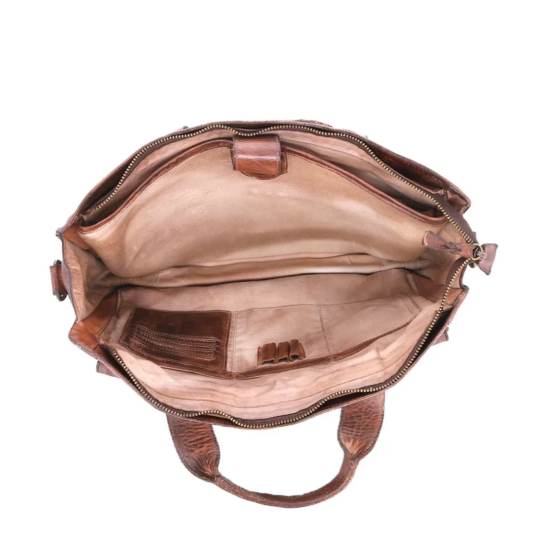 Depp Leather Briefcase & Work Bag