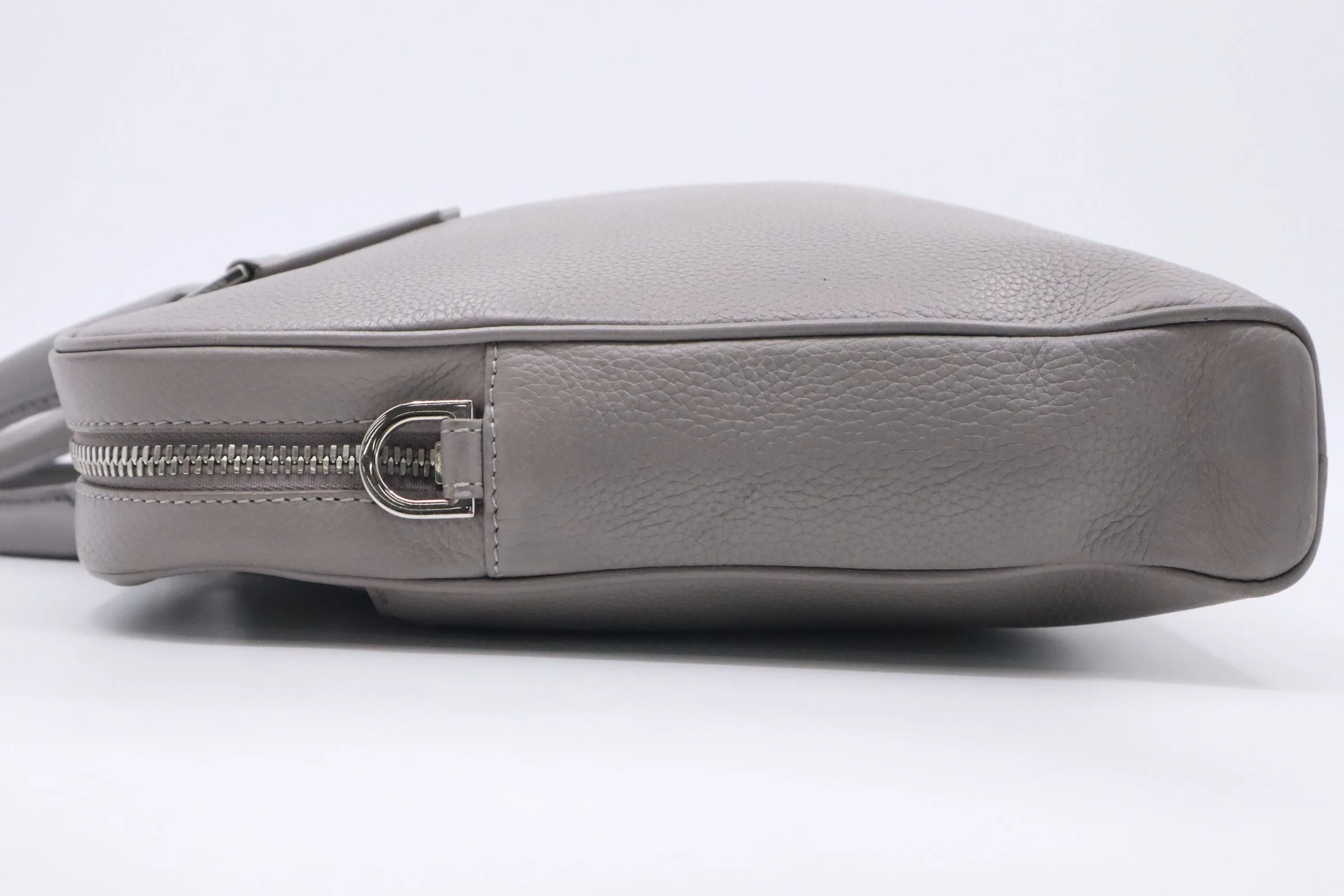 Dior Atelier Business Bag in Grey Leather