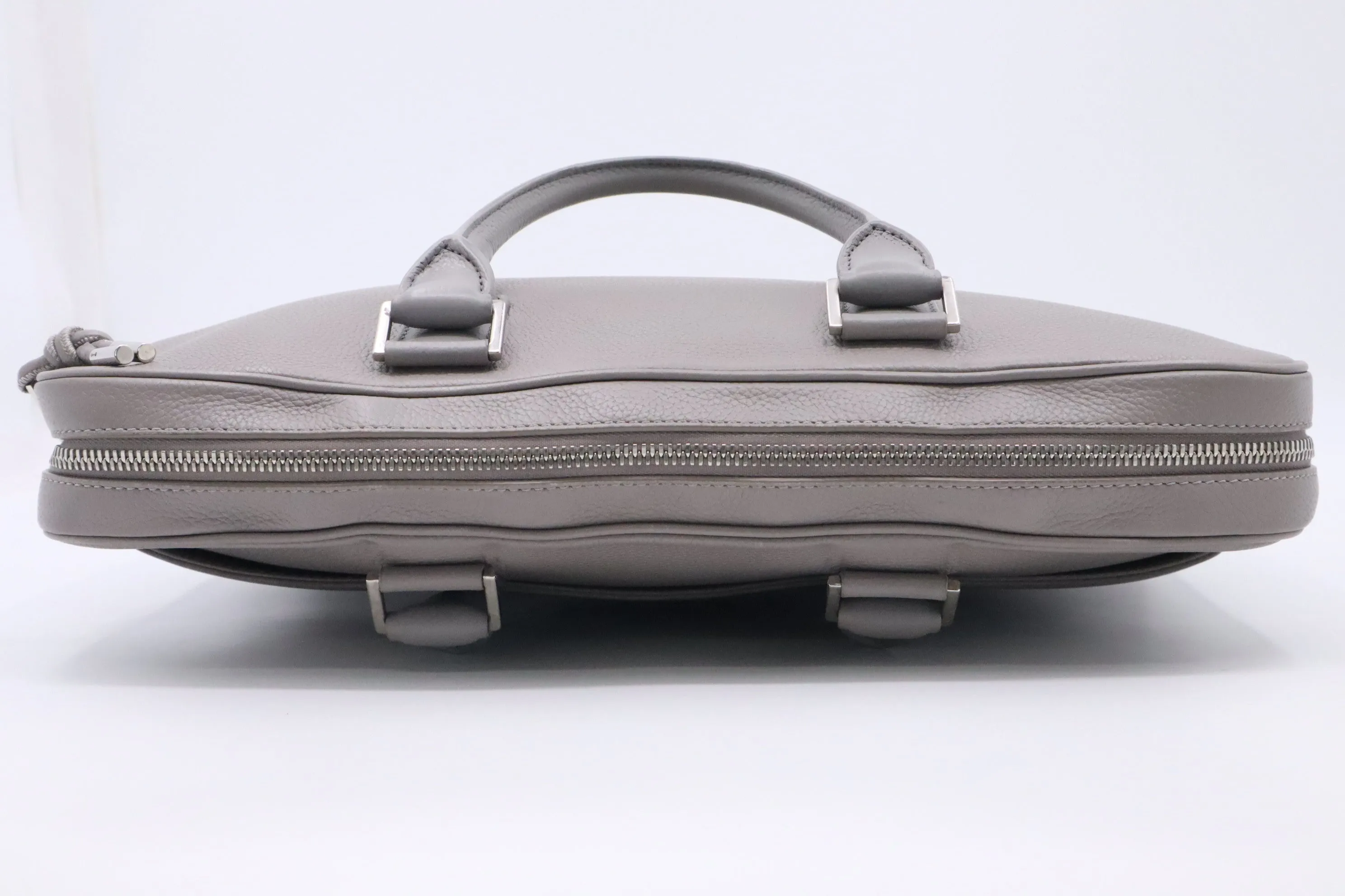 Dior Atelier Business Bag in Grey Leather